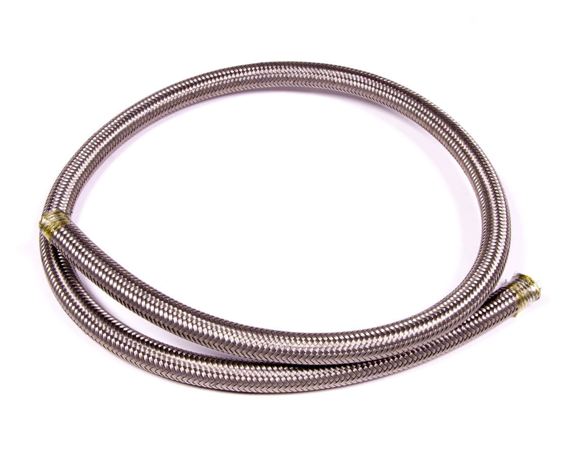 Aeroquip Hose - PTFE Racing Hose - 8 AN - 3 ft - Braided Stainless / PTFE - Natural - Each