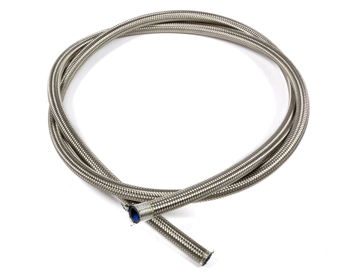 Aeroquip Hose - AC Refrigerant - 8 AN - 6 ft - Braided Stainless / Nylon - Natural - Each