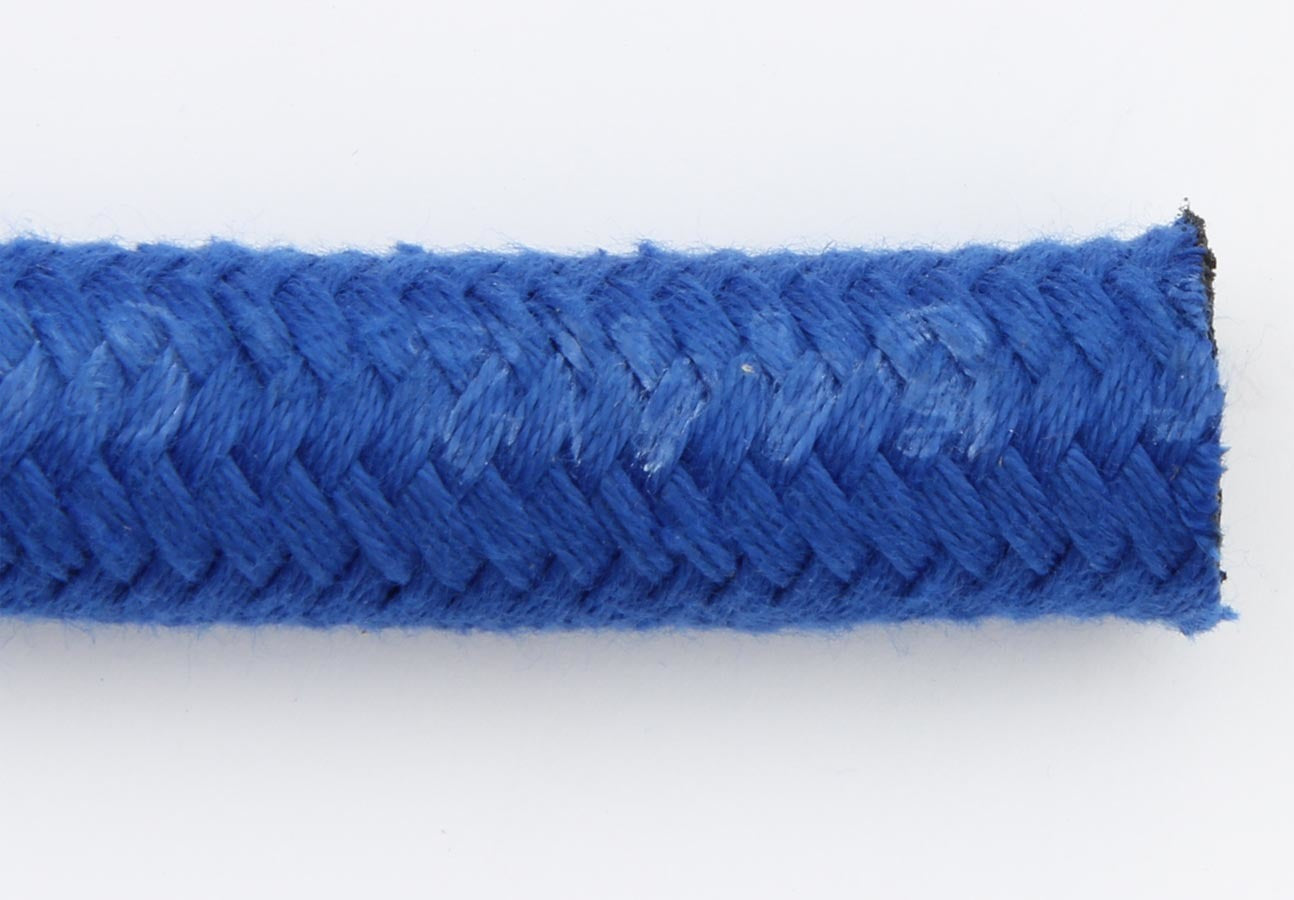 Aeroquip Hose - AQP High Pressure Hose - 6 AN - 10 ft - Braided Fabric / Rubber - Blue - Each
