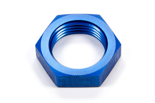 Aeroquip Bulkhead Fitting Nut - 12 AN - Aluminum - Blue Anodized - Each