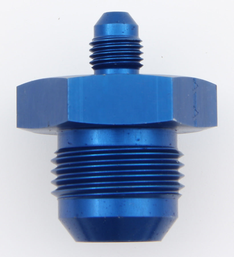 Aeroquip Fitting - Adapter - Straight - 12 AN Male to 4 AN Male - Aluminum - Blue Anodized - Each