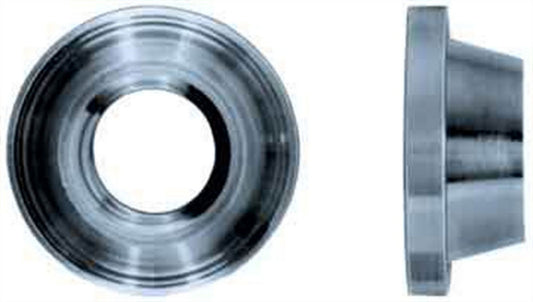 Aeroquip Tank Bung - Weld-On - 12 AN Female - 2 in Diameter - 0.90 in Thick - Aluminum - Natural - Each