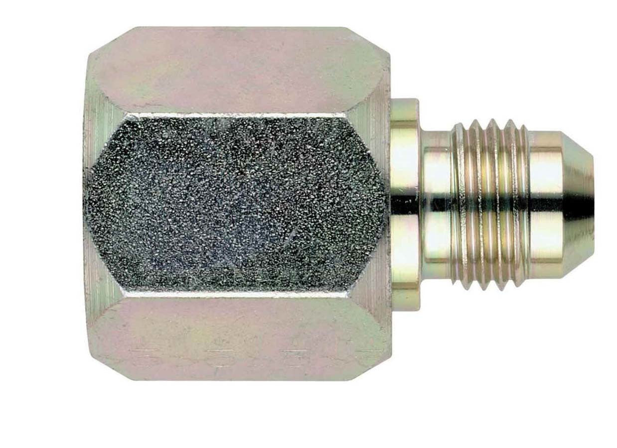 Aeroquip Fitting - Adapter - Straight - 6 AN Female to 4 AN Male - Steel - Zinc Plated - Each