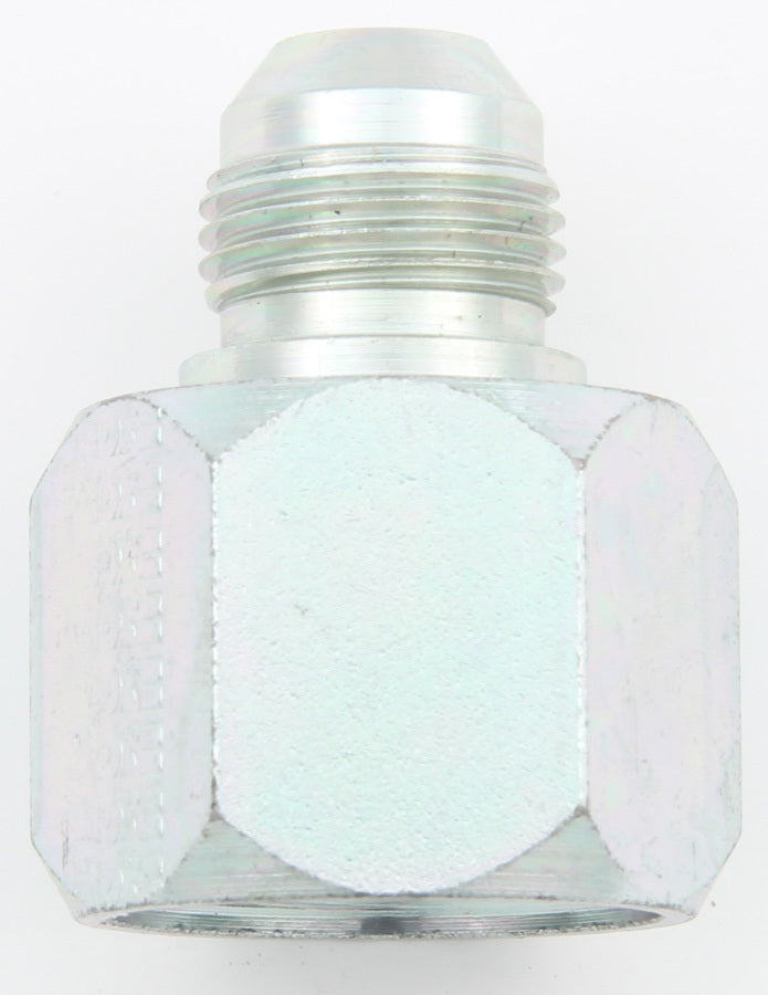 Aeroquip Fitting - Adapter - Straight - 12 AN Female to 8 AN Male - Steel - Zinc Oxide - Each