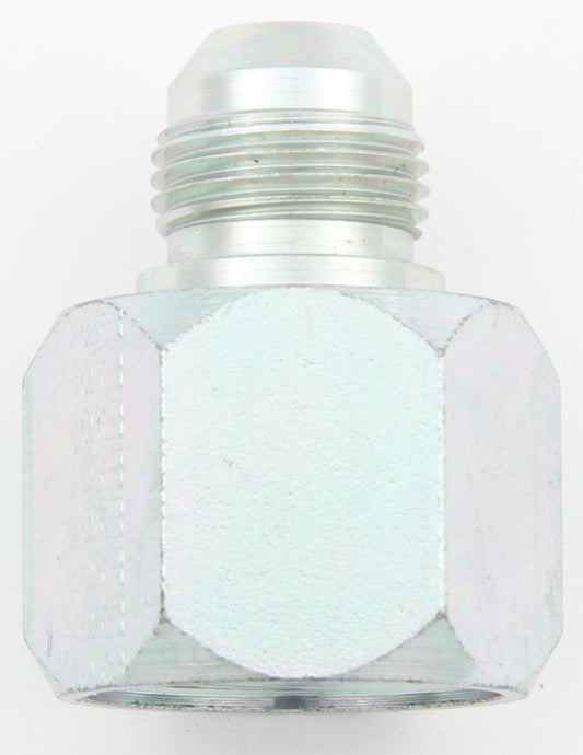 Aeroquip Fitting - Adapter - Straight - 12 AN Female to 8 AN Male - Steel - Zinc Oxide - Each