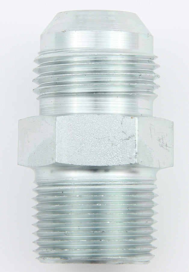 Aeroquip Fitting - Adapter - Straight - 8 AN Male to 1/2 in NPT Male - Steel - Zinc Plated - Each