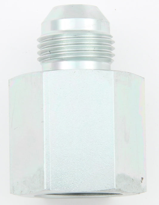 Aeroquip Fitting - Adapter - Straight - 3/8 in NPT Female to 6 AN Male - Steel - Zinc Oxide - Each