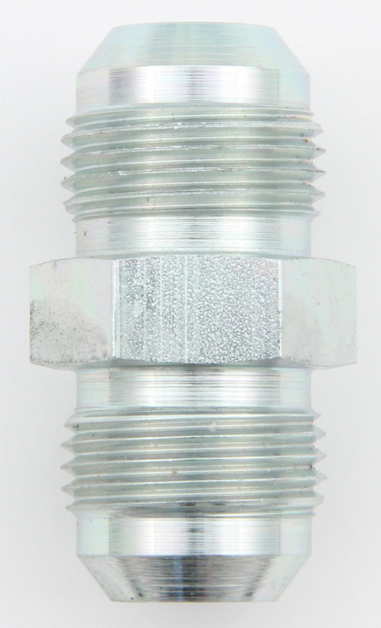 Aeroquip Fitting - Adapter - Straight - 6 AN Male to 6 AN Male - Steel - Zinc Oxide - Each