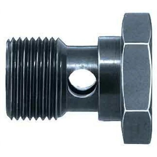 Aeroquip Banjo Bolt - Single Banjo - 3/8-24 in Thread - Steel - Zinc Plated - Each