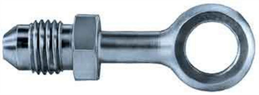 Aeroquip Fitting - Adapter Banjo - Straight - 4 AN Male to 10 mm Banjo - Steel - Zinc Oxide - Pair