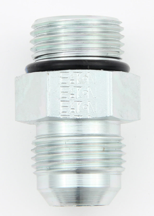 Aeroquip Fitting - Adapter - Straight - 12 AN Male O-Ring to 12 AN Male - Steel - Zinc Oxide - Each