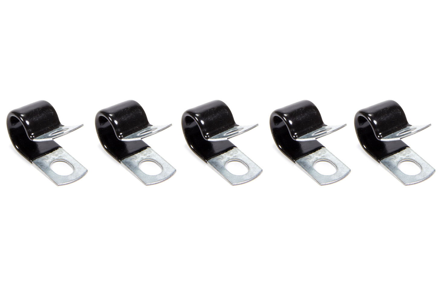 Aeroquip Line Clamp - Adel - 0.56 in ID - Vinyl Coated - Steel - Set of 5