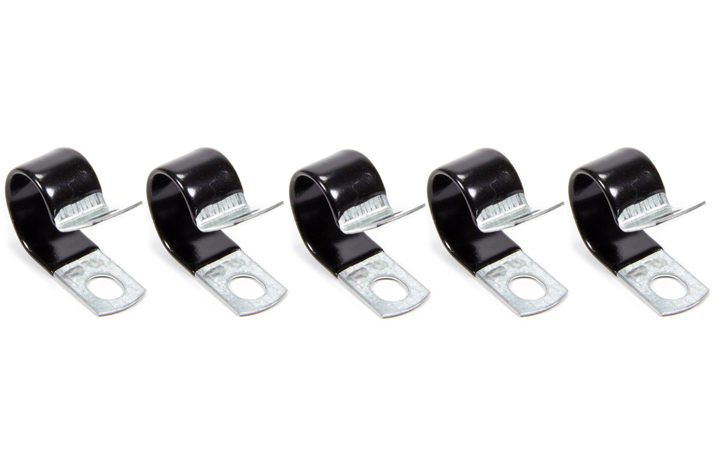 Aeroquip Line Clamp - Adel - 0.81 in ID - Vinyl Coated - Steel - Set of 5