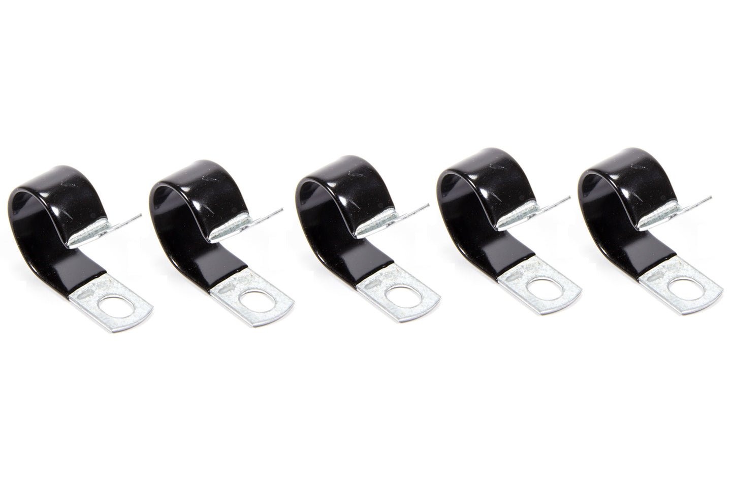 Aeroquip Line Clamp - Adel - 0.94 in ID - Vinyl Coated - Steel - Set of 5