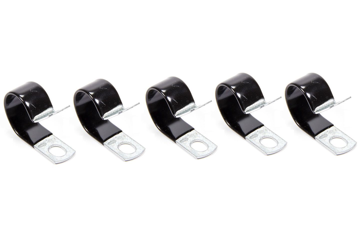 Aeroquip Line Clamp - Adel - 0.94 in ID - Vinyl Coated - Steel - Set of 5