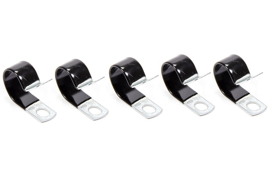 Aeroquip Line Clamp - Adel - 0.94 in ID - Vinyl Coated - Steel - Set of 5