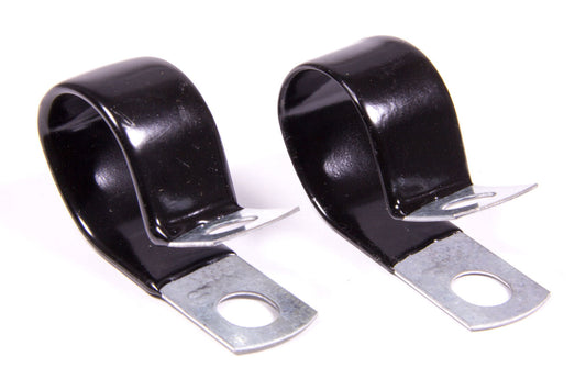 Aeroquip Line Clamp - Adel - 1.5 in ID - Vinyl Coated - Steel - Pair