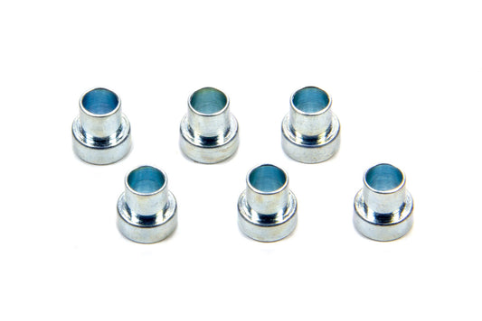 Aeroquip Fitting - Tube Sleeve - 3 AN - 3/16 in Tube - Steel - Nickel Plated - Set of 6