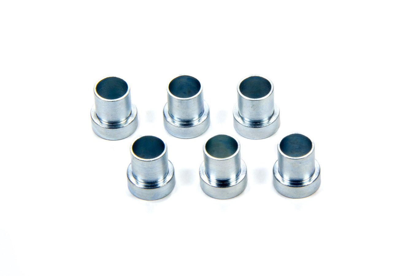 Aeroquip Fitting - Tube Sleeve - 4 AN - 1/4 in Tube - Steel - Nickel Plated - Set of 6
