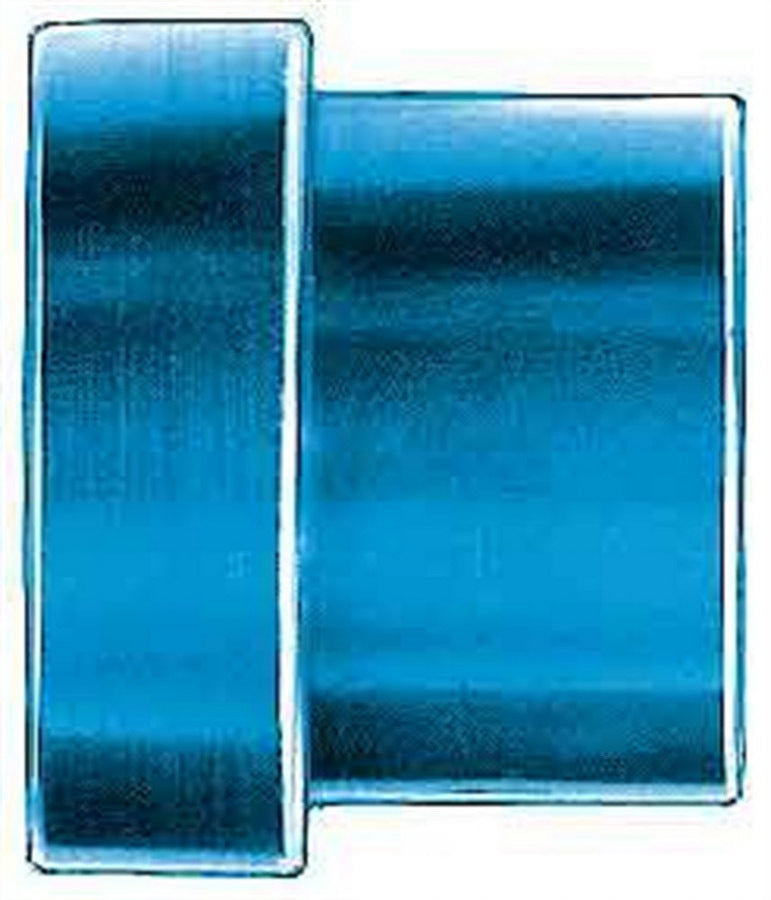 Aeroquip Fitting - Tube Sleeve - 4 AN - 1/4 in Tube - Aluminum - Blue Anodized - Set of 6