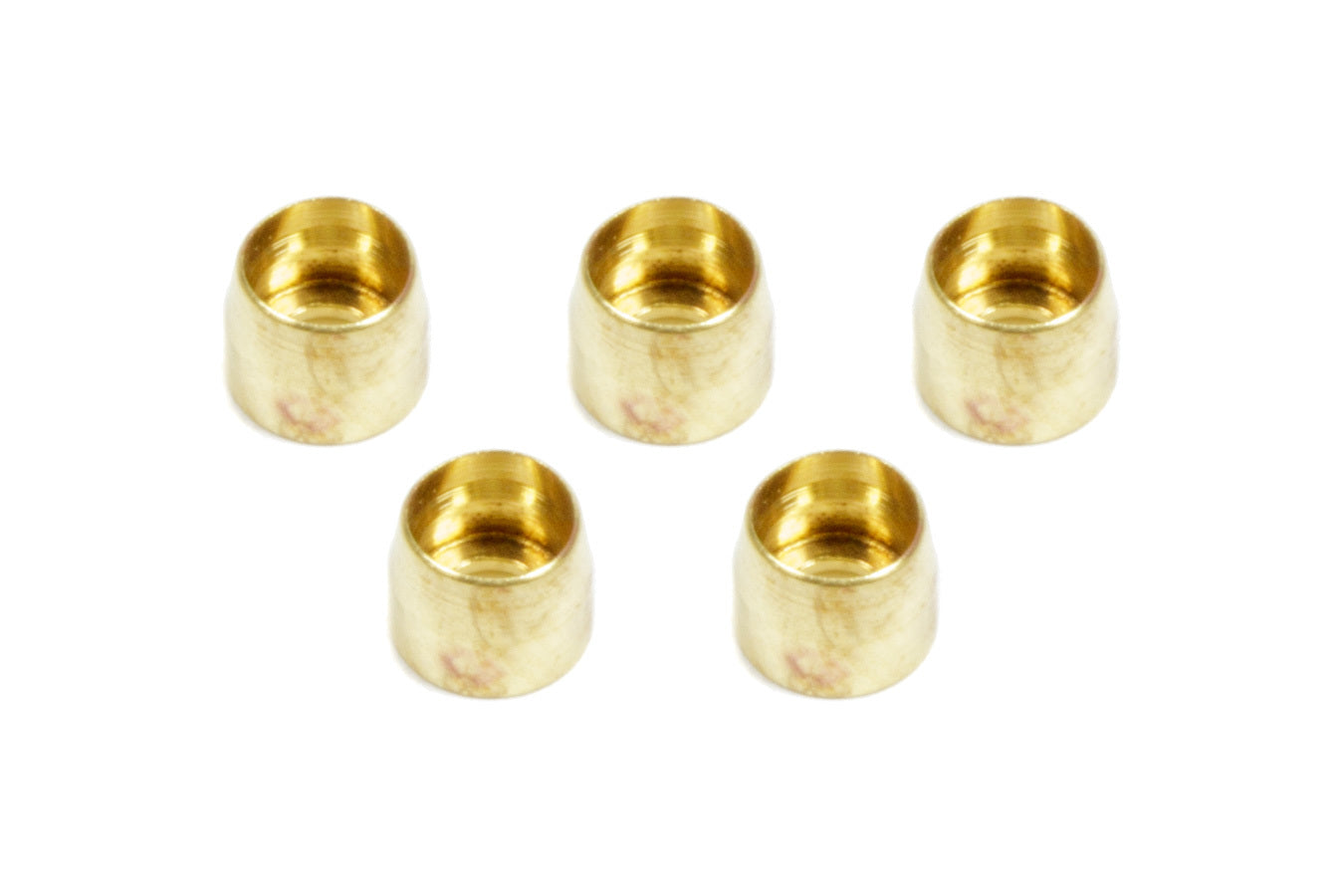 Aeroquip Compression Ferrule - 3 AN - Brass - PTFE Fittings - Set of 5