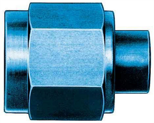 Aeroquip Fitting - Cap - 3 AN - Aluminum - Blue Anodized - Pair