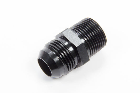 Aeroquip Fitting - Adapter - Straight - 12 AN Male to 3/4 in NPT Male - Aluminum - Black Anodized - Each