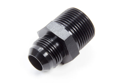 Aeroquip Fitting - Adapter - Straight - 12 AN Male to 1 in NPT Male - Aluminum - Black Anodized - Each