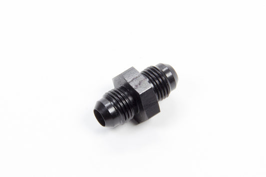 Aeroquip Fitting - Adapter - Straight - 6 AN Male to 6 AN Male - Aluminum - Black Anodized - Each