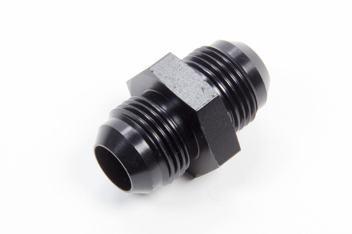 Aeroquip Fitting - Adapter - Straight - 12 AN Male to 12 AN Male - Aluminum - Black Anodized - Each