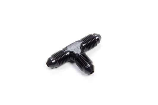 Aeroquip Fitting - Adapter Tee - 3 AN Male x 3 AN Male x 3 AN Male - Aluminum - Black Anodized - Each
