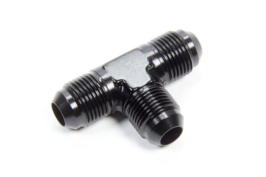 Aeroquip Fitting - Adapter Tee - 8 AN Male x 8 AN Male x 8 AN Male - Aluminum - Black Anodized - Each