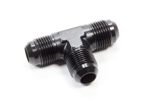 Aeroquip Fitting - Adapter Tee - 10 AN Male x 10 AN Male x 10 AN Male - Aluminum - Black Anodized - Each