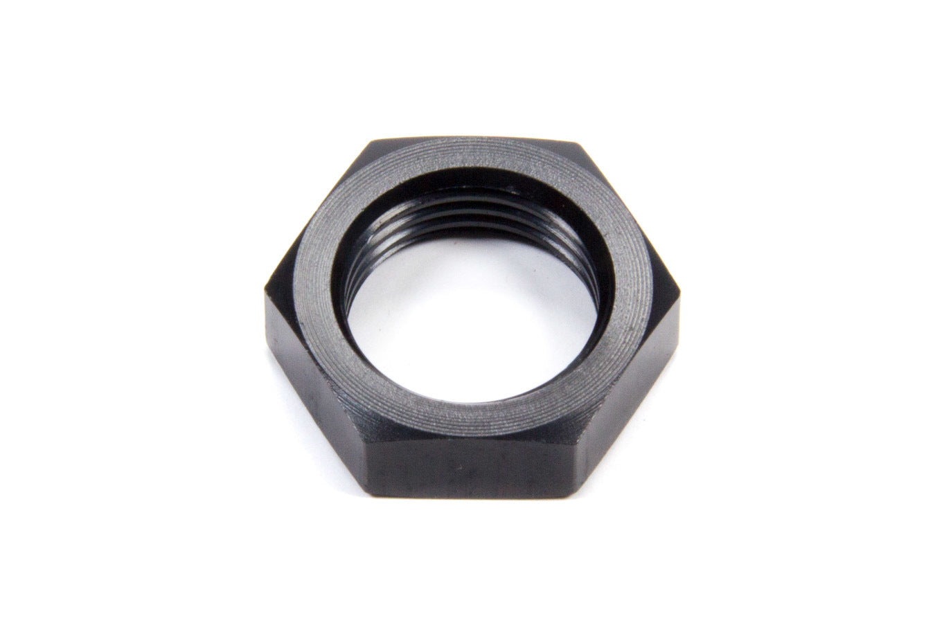 Aeroquip Bulkhead Fitting Nut - 8 AN - Aluminum - Black Anodized - Each