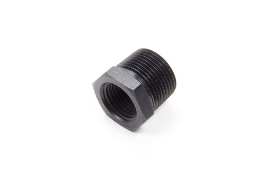 Aeroquip Fitting - Bushing - 1/2 in NPT Female to 3/4 in NPT Male - Aluminum - Black Anodized - Each