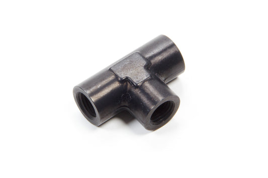 Aeroquip Fitting - Adapter Tee - 1/4 in NPT Female x 1/4 in NPT Female x 1/4 in NPT Female - Aluminum - Black Anodized