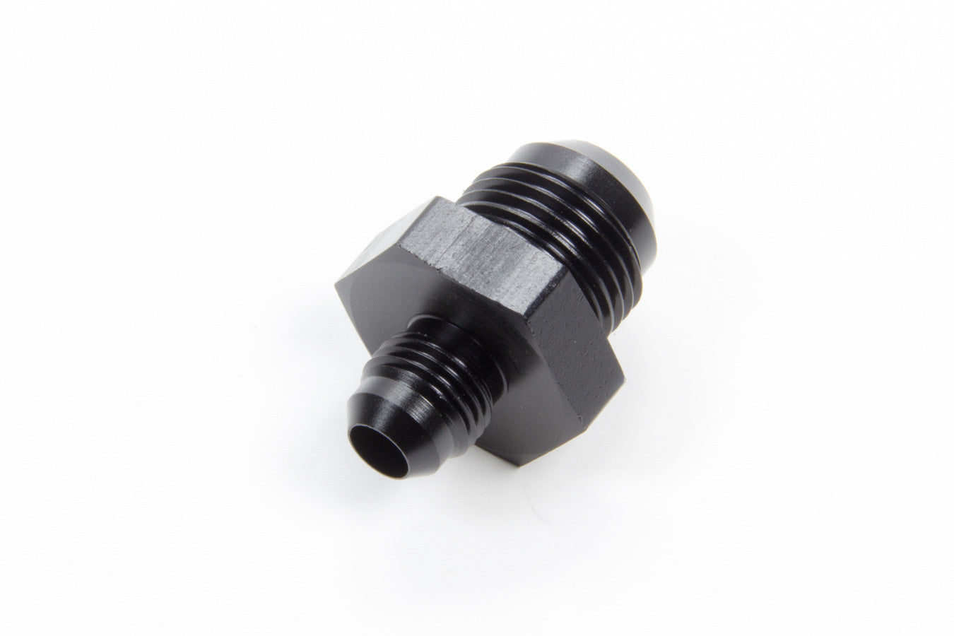Aeroquip Fitting - Adapter - Straight - 10 AN Male to 6 AN Male - Aluminum - Black Anodized - Each