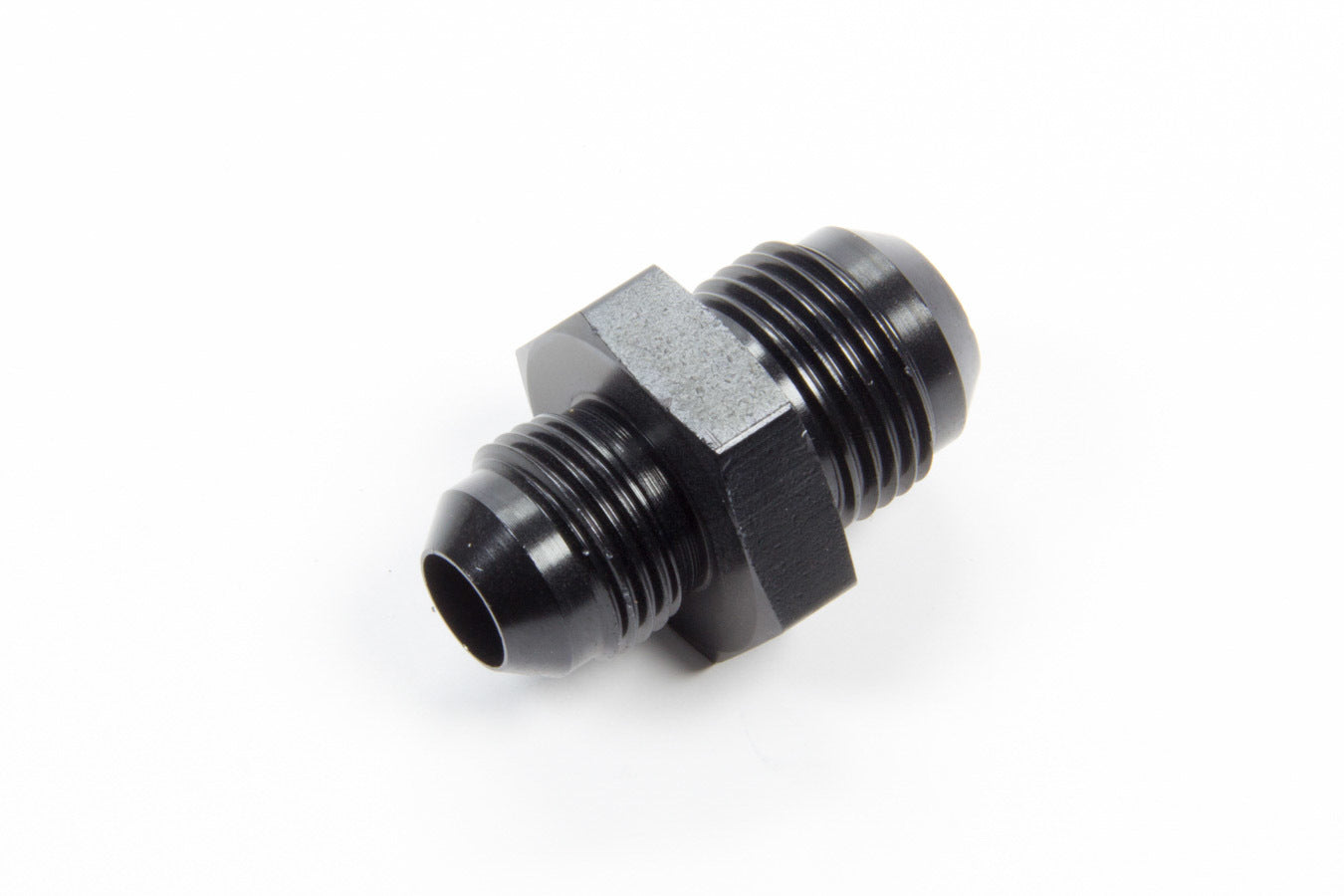 Aeroquip Fitting - Adapter - Straight - 10 AN Male to 8 AN Male - Aluminum - Black Anodized - Each