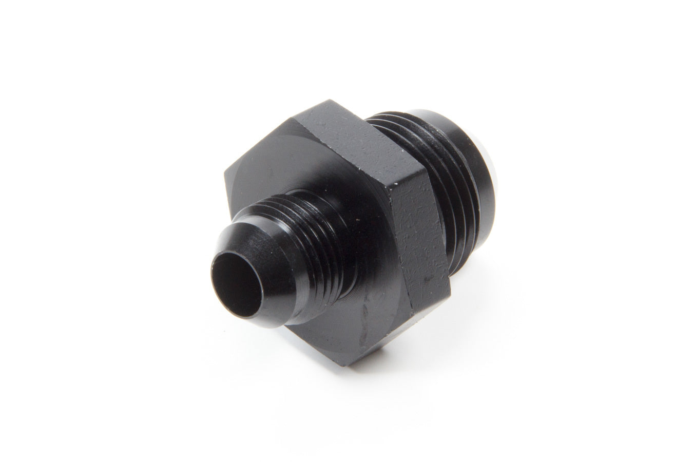 Aeroquip Fitting - Adapter - Straight - 12 AN Male to 8 AN Male - Aluminum - Black Anodized - Each