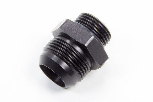 Aeroquip Fitting - Adapter - Straight - 12 AN Male O-Ring to 16 AN Male - Aluminum - Black Anodized - Each