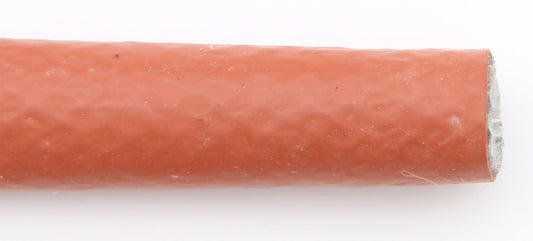 Aeroquip Hose and Wire Sleeve - Firesleeve - 9/16 in ID - 10 ft - Silicone / Fiberglass - Red - Each