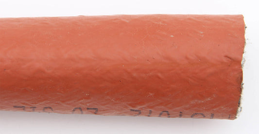 Aeroquip Hose and Wire Sleeve - Firesleeve - 1-1/4 in ID - 10 ft - Silicone / Fiberglass - Red - Each