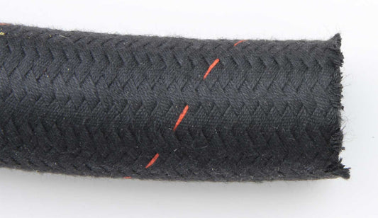 Aeroquip Hose - Startlite Racing Hose - 10 AN - 6 ft - Braided Nomex / Rubber - Black - Each