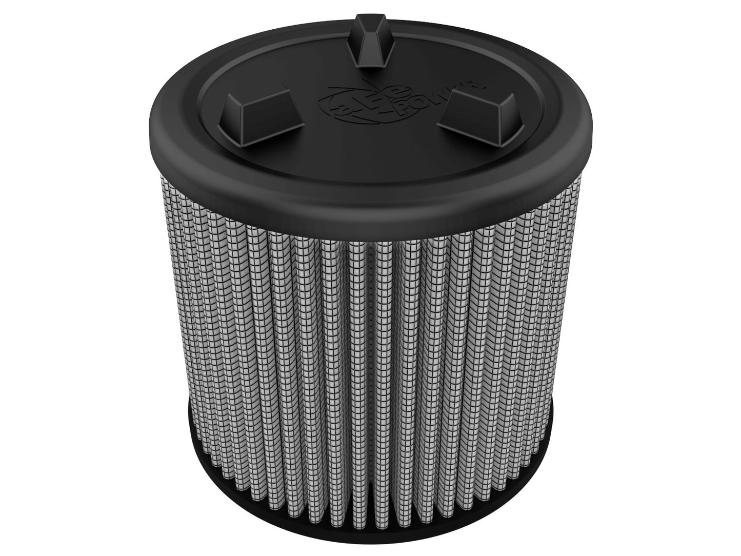 Afe Power Air Filter Element - Magnum FLOW Pro DRY S - Round - Synthetic - White - Ford Ecoboost 4-Cylinder - Ford