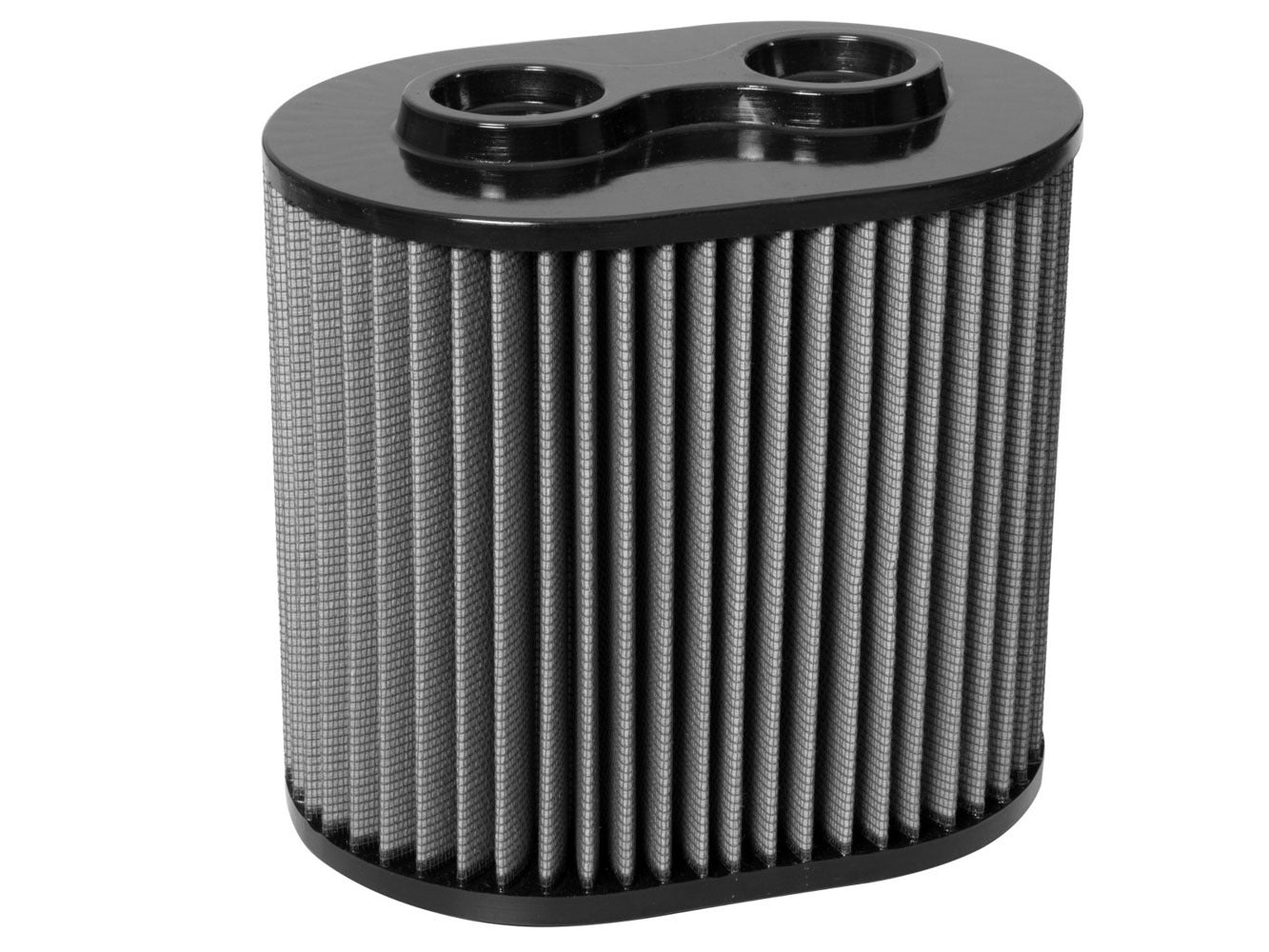 Afe Power Air Filter Element - Magnum FLOW Pro DRY S - Oval - Synthetic - White - Ford Boss V8 / Ford PowerStroke /