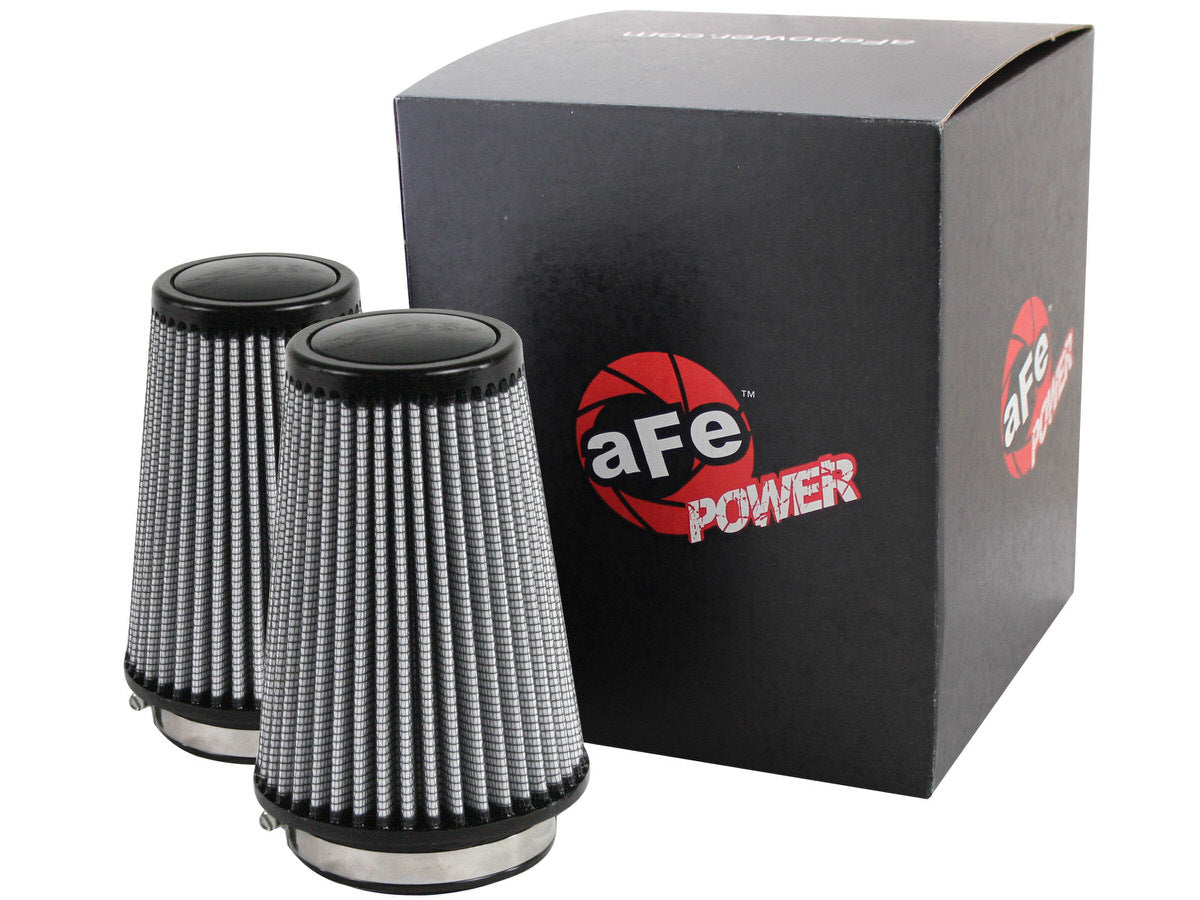 Afe Power Air Filter Element - Magnum FLOW Pro DRY S - Clamp-On - Conical - 5 in Base Diameter - 3.5 in Top Diameter -