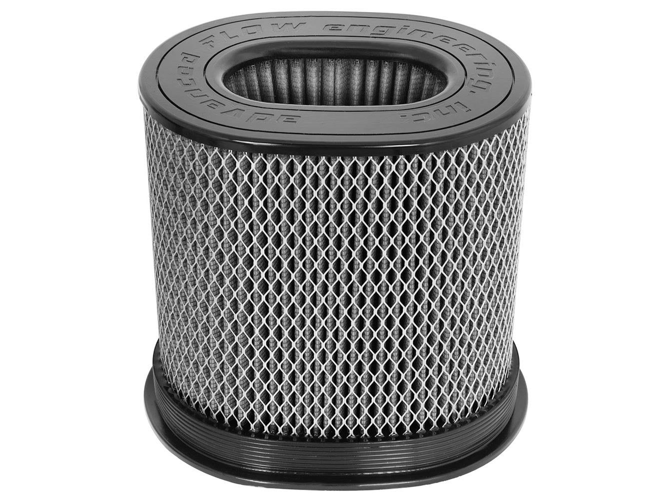 Afe Power Air Filter Element - Magnum FLOW Pro DRY S - Clamp-On - Oval - 9 in Length x 7 in Width - 6.5 in x 4.75 in
