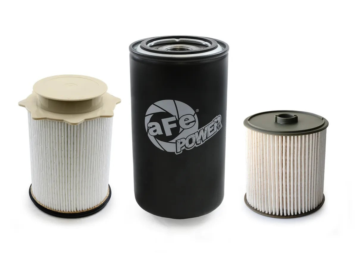 Afe Power Filter Fluid Pack - PROGUARD - Fuel Filter / Fuel Water Separator / Oil Filter - Dodge Cummins - Dodge Ram