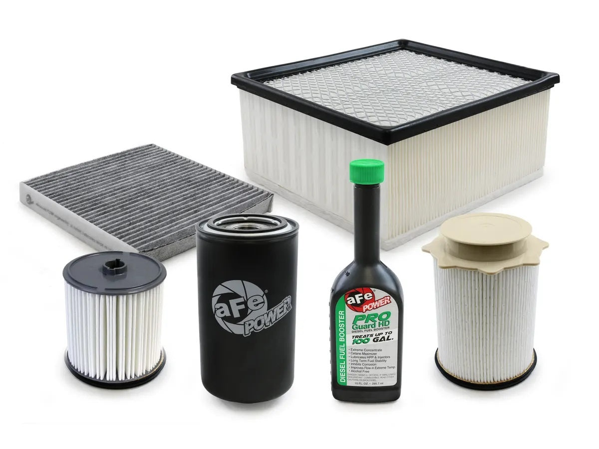 Afe Power Filter Fluid Pack - PROGUARD - Air Filter / Cabin Air Filter / Fuel Additive / Fuel Filter / Fuel Water