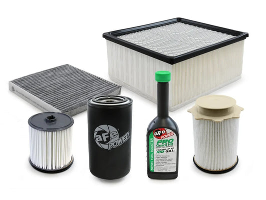 Afe Power Filter Fluid Pack - PROGUARD - Air Filter / Cabin Air Filter / Fuel Additive / Fuel Filter / Fuel Water